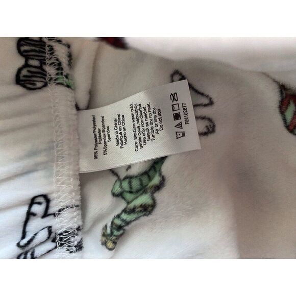 Peanuts Christmas SNOOPY Winter FLEECE Lounge Pajama PJ Pants Women’s Sz M NEW - Picture 7 of 10